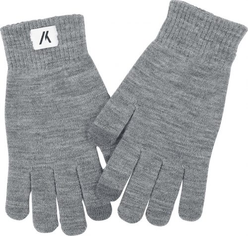 Produkt Pletené rukavice rukavice světle šedá