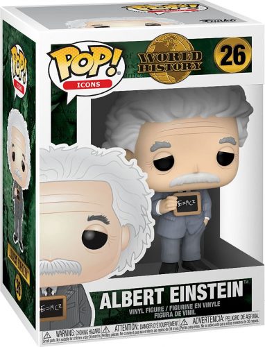 Albert Einstein Vinylová figurka č.26 World History - Albert Einstein Sberatelská postava standard