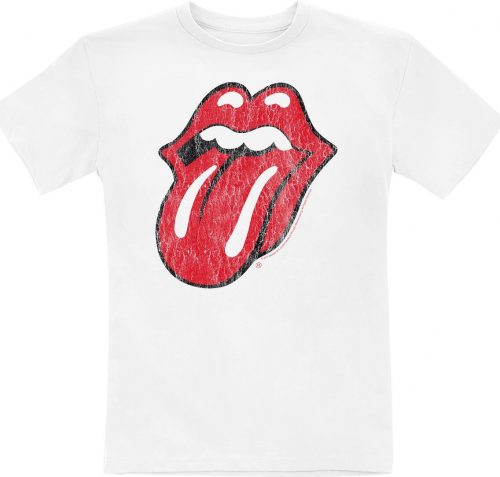 The Rolling Stones Tongue detské tricko bílá