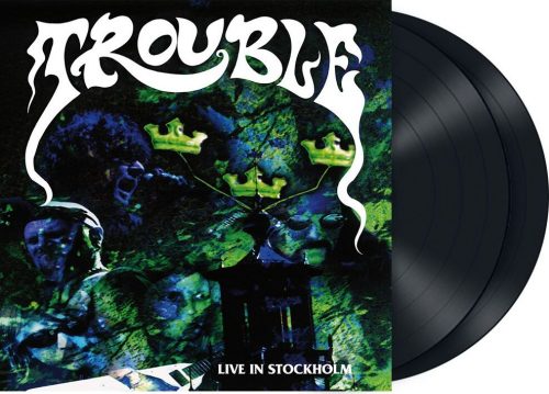 Trouble Live in Stockholm 2-LP černá