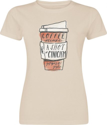 Gilmore Girls Coffee please Dámské tričko béžová