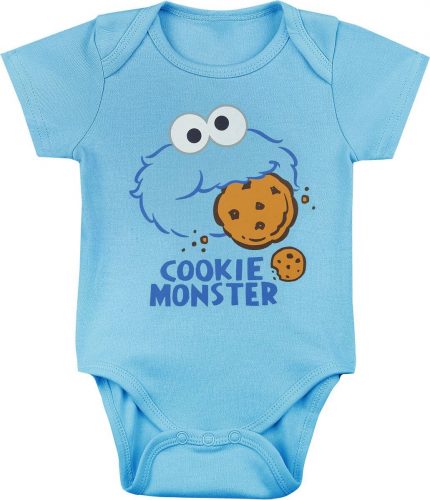 Sesame Street Kids - Cookie Monster body modrá