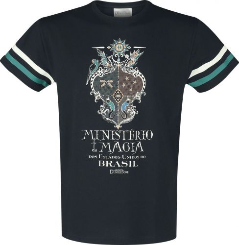 Fantastic Beasts Phantastische Tierwesen 3 - Ministerio Da Magia Tričko černá