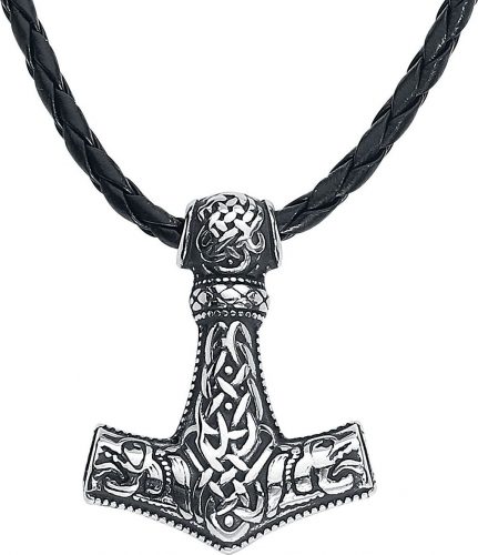 URBANTIMBER Thorovo kladivo Náhrdelník - řetízek stríbrná