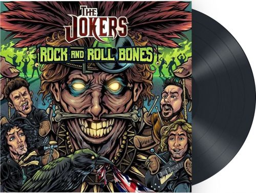 The Jokers Rock and Roll bones LP černá