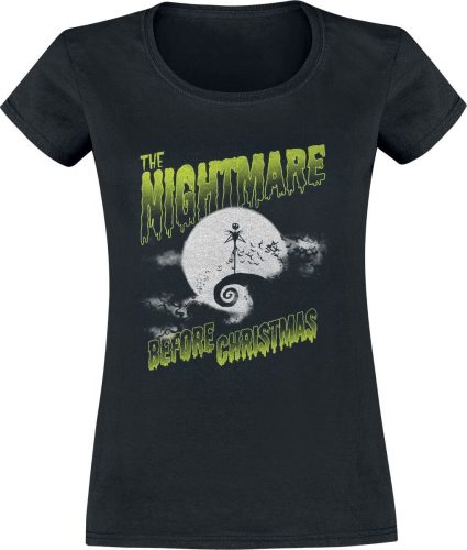 The Nightmare Before Christmas Spooky Nightmare Dámské tričko černá