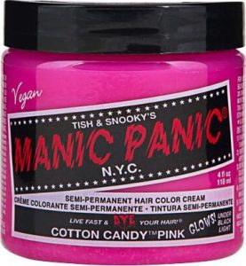 Manic Panic Cotton Candy Pink - Classic barva na vlasy růžová