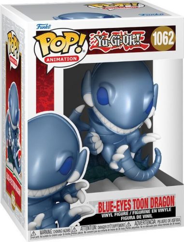 Yu-Gi-Oh! Blue-Eyes Toon Dragon Vinyl Figur 1062 (MT - metallic) Sberatelská postava standard