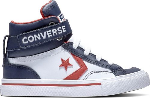 Converse Pro Blaze Strap Dětské boty bílá/modrá