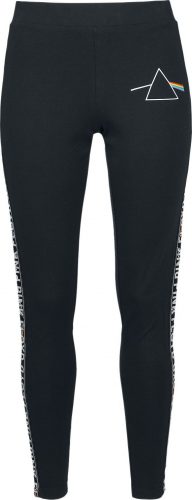 Pink Floyd Amplified Collection - Ladies Cotton Taped Yoga Leggings Leginy černá