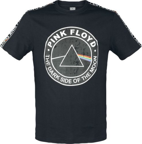 Pink Floyd Amplified Collection - Mens Taped Single Jersey Tričko černá