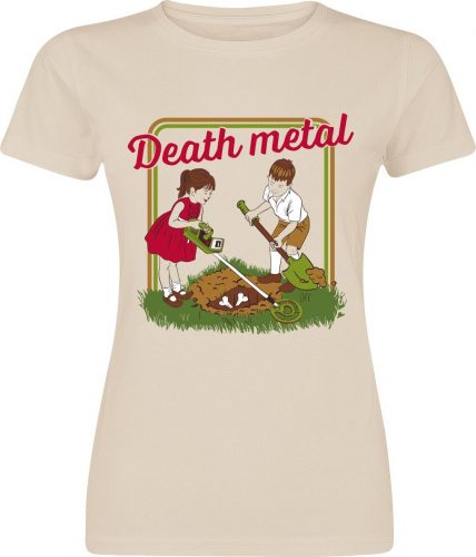 Zábavné tričko Slogans - Death Metal Dámské tričko vícebarevný