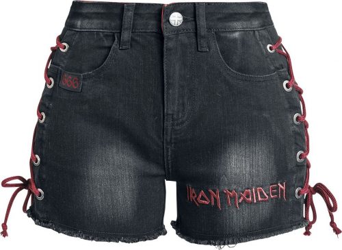 Iron Maiden EMP Signature Collection Dámské šortky černá