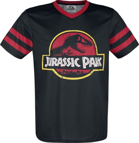 Jurassic Park Logo Dres pro fanoušky černá