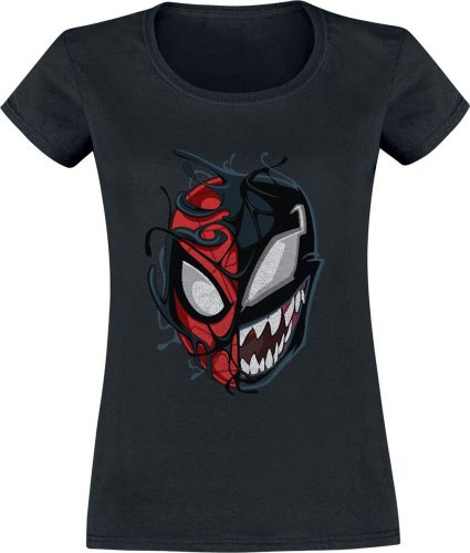Venom (Marvel) SpiderVenom Dámské tričko černá