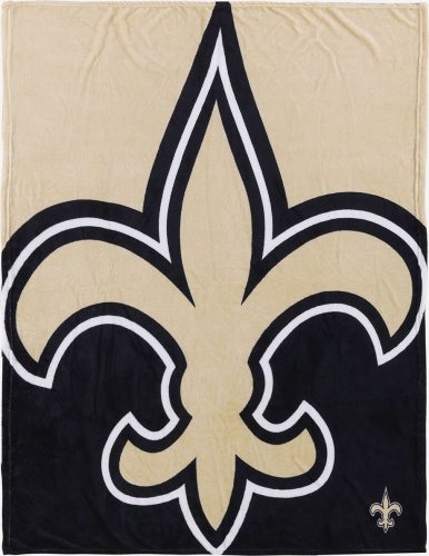 NFL New Orleans Saints - Kuschelige Plüschdecke Deka vícebarevný