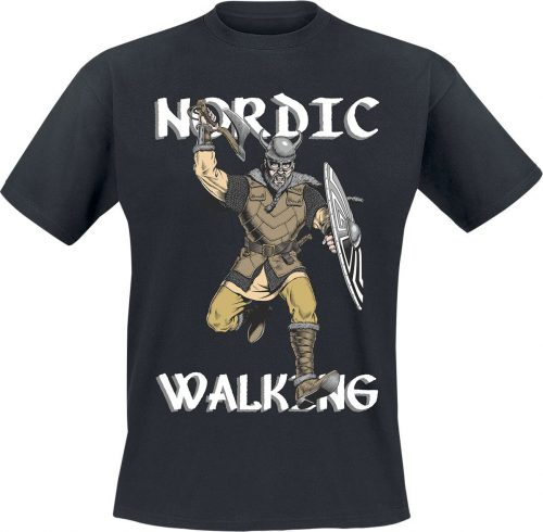 Sprüche Nordic Walking Tričko černá