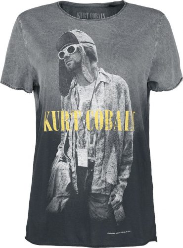 Kurt Cobain Caldera Glasses Dámské tričko šedá