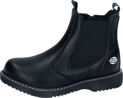Dockers by Gerli Cierne Chelsea topánky Dětské boty černá