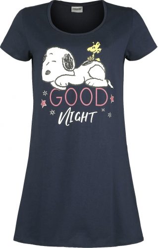 Peanuts Good Night noční košile modrá