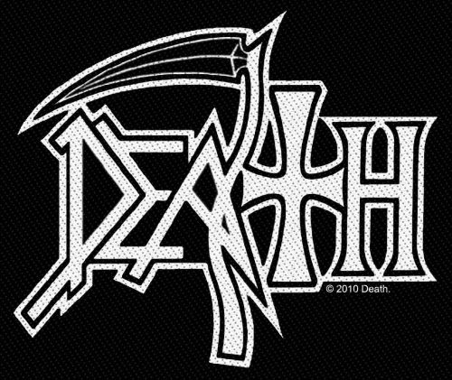 Death Death Logo nášivka standard