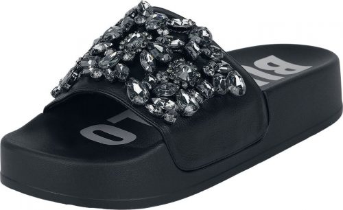 Buffalo Sky Diamond sandály černá
