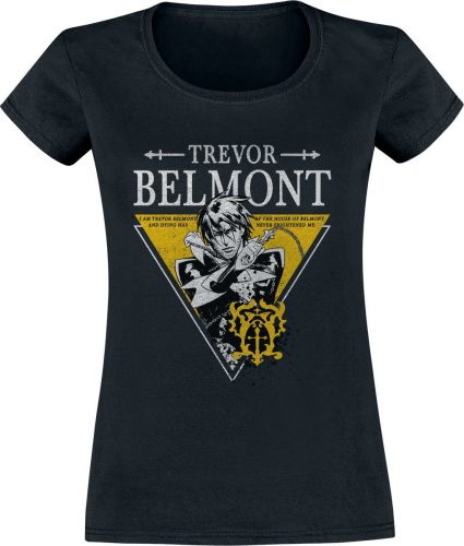 Castlevania Trevor Triangle Dámské tričko černá