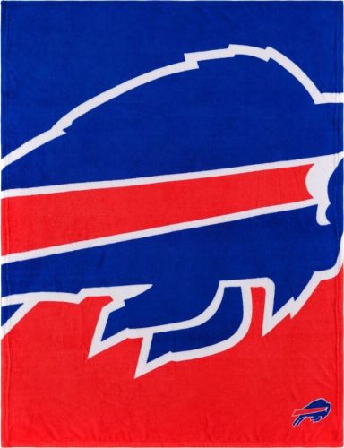 NFL Buffalo Bills - Kuschelige Plüschdecke Deka modrá/cervená/bílá