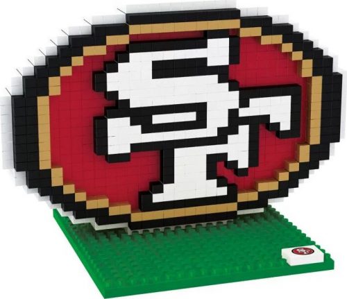 NFL San Francisco 49ers - 3D BRXLZ - Logo Hracky vícebarevný