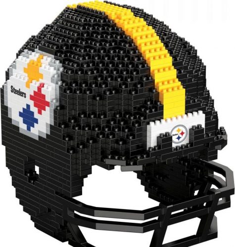 NFL Pittsburgh Steelers - 3D BRXLZ - Replika Helm Hracky vícebarevný
