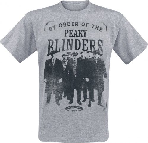 Peaky Blinders - Gangs Of Birmingham By Order Group Tričko prošedivelá