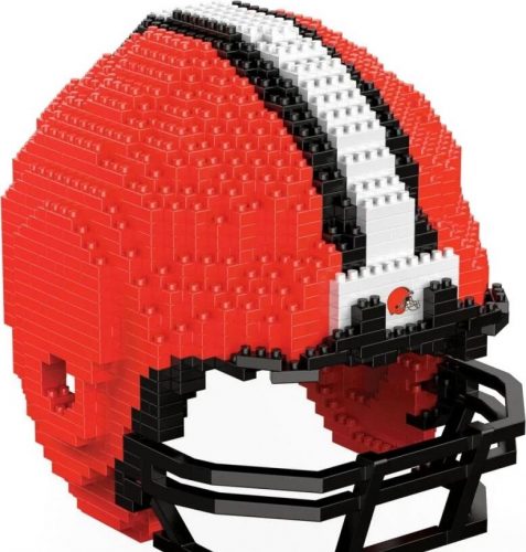 NFL Cleveland Browns - 3D BRXLZ - Replika Helm Hracky cervená/cerná/bílá