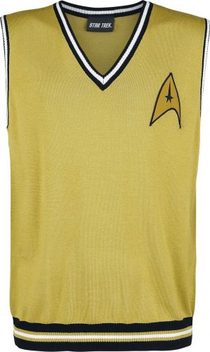 Star Trek Pulovr bez rukávů Captain Kirk Bez rukávů žlutá