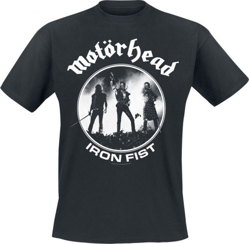 Motörhead Iron Fist Tričko černá