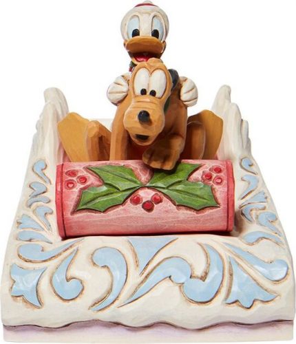 Mickey & Minnie Mouse Donald & Pluto Sledding Sberatelská postava standard