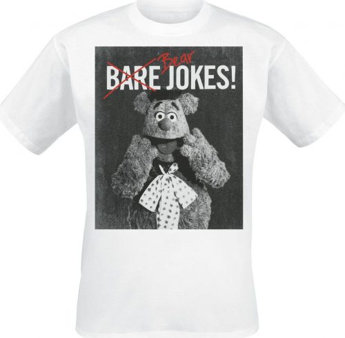 The Muppets Bear Jokes Tričko bílá