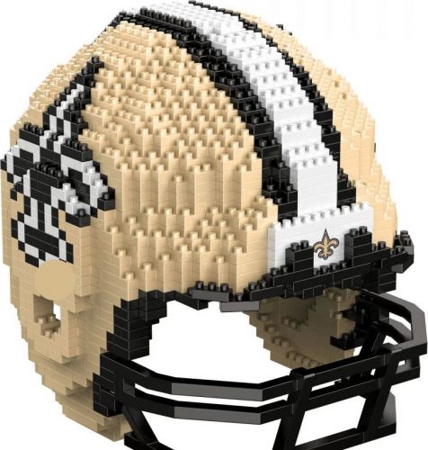 NFL New Orleans Saints - 3D BRXLZ - Replika Helm Hracky vícebarevný