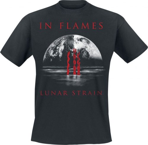 In Flames Lunar Strain Tričko černá