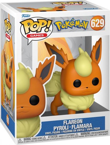 Pokémon Flareon Vinyl Figur 629 Sberatelská postava standard