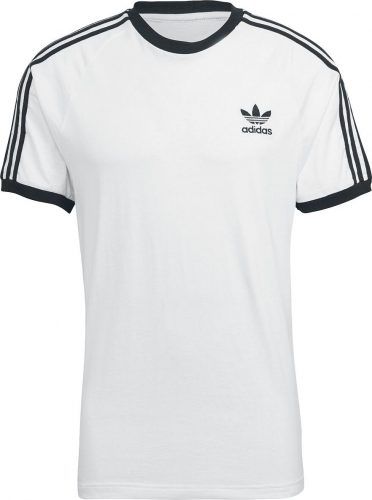Adidas Tričko se třema proužky Tričko bílá/cerná