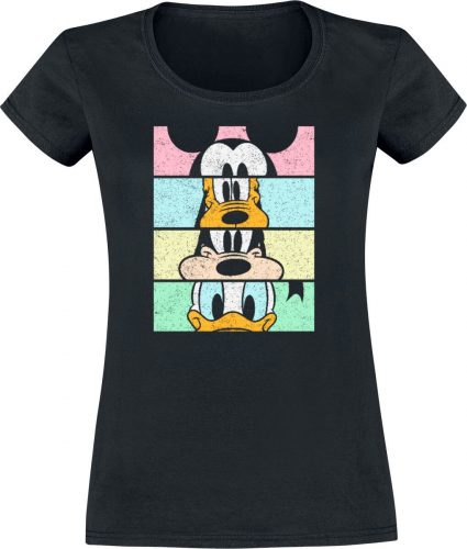 Mickey & Minnie Mouse Mickey & Friends Dámské tričko černá