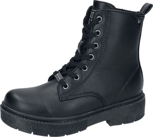 Dockers by Gerli Vysoké černé boty Dětské boty černá