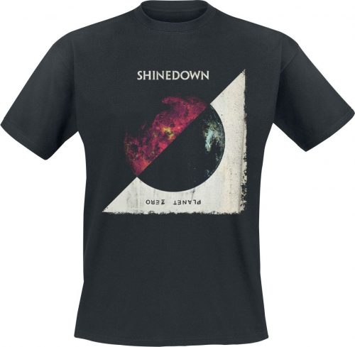 Shinedown Planet Zero Tričko černá