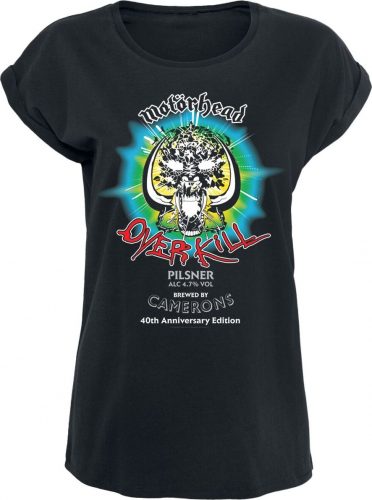 Motörhead Camerons Brewery Over Kill Dámské tričko černá