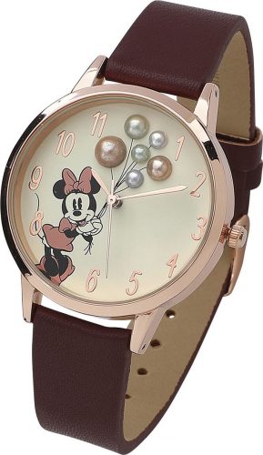 Mickey & Minnie Mouse Minnie's Balloons Náramkové hodinky červená