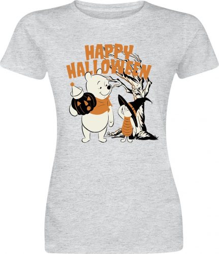 Medvídek Pu Happy Halloween Dámské tričko šedá