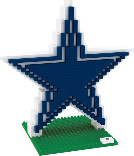 NFL Dallas Cowboys - 3D BRXLZ - Logo Hracky vícebarevný