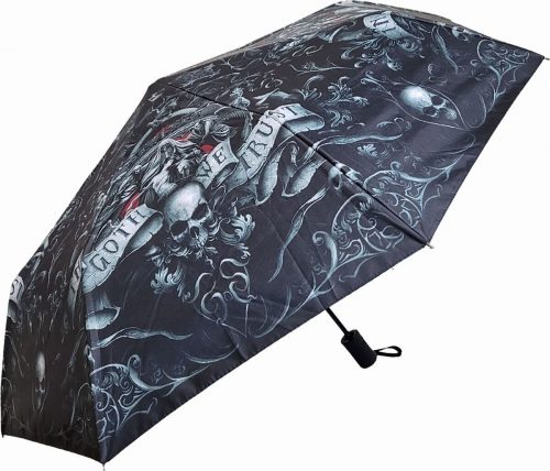 Spiral In Goth We Trust Deštník vícebarevný