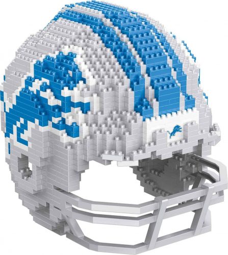 NFL Detroit Lions - 3D BRXLZ - Replika Helm Hracky vícebarevný