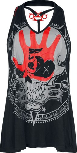 Five Finger Death Punch EMP Signature Collection Dámský top tmavě šedá